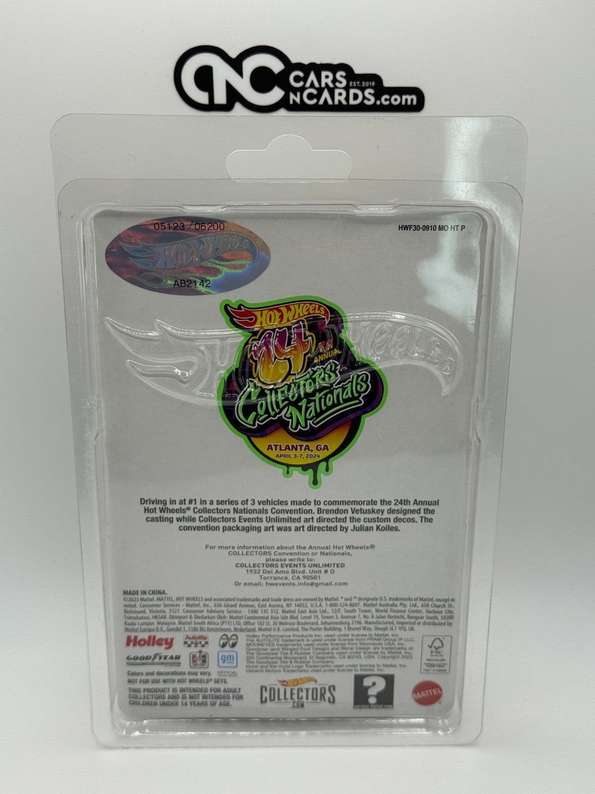 2024 Hot Wheels 24th Annual Collectors Nationals '55 Chevy Bel Air Gasser