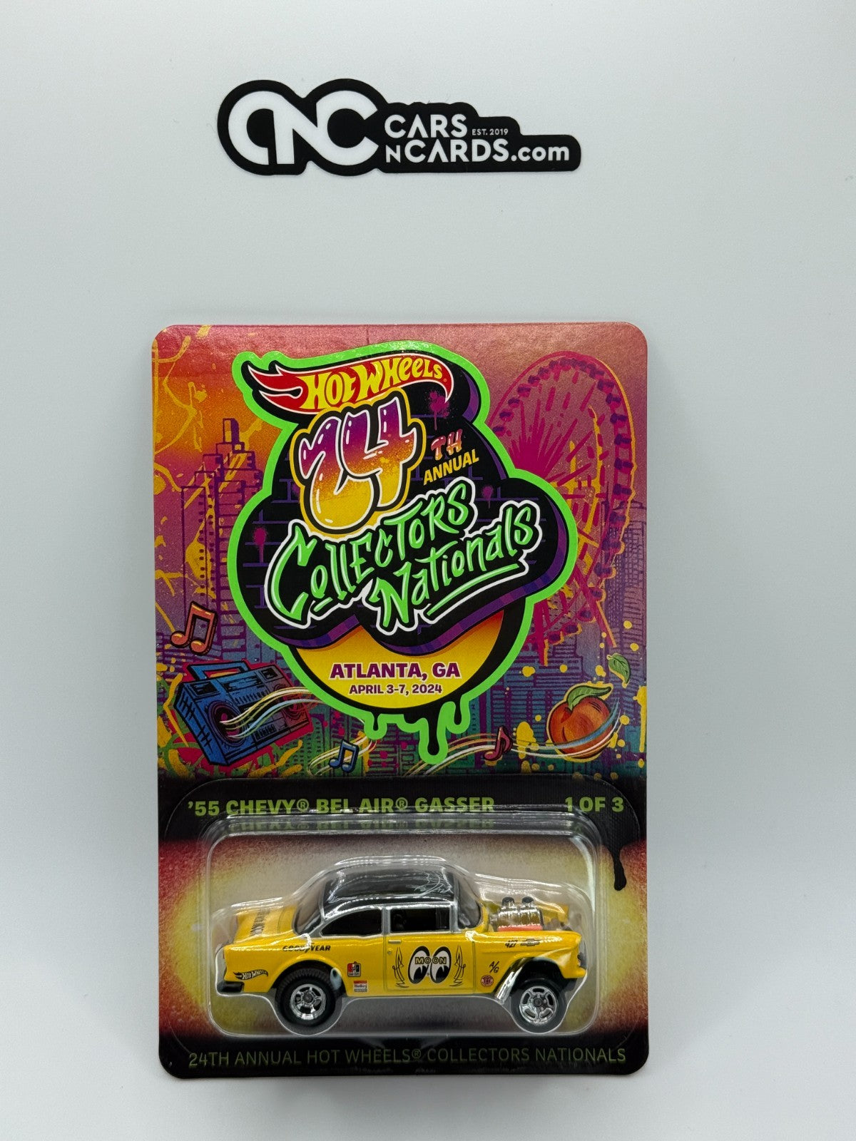 2024 Hot Wheels 24th Annual Collectors Nationals '55 Chevy Bel Air Gasser