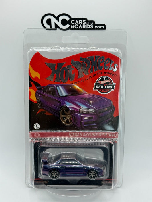 2024 Hot Wheels RLC Chameleon Nissan Skyline GT-R (R34) With Protector