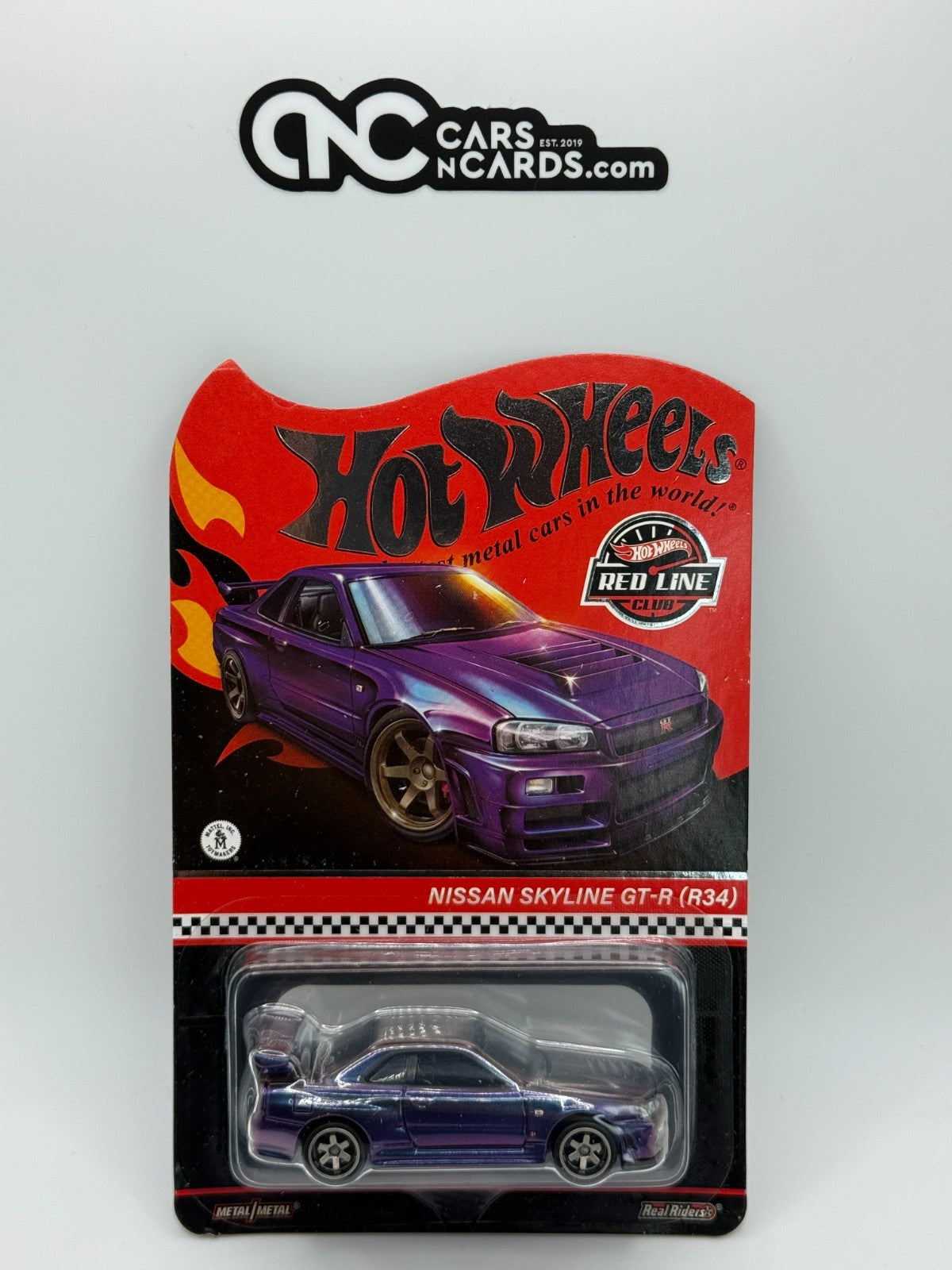 2024 Hot Wheels RLC Chameleon Nissan Skyline GT-R (R34) With Protector