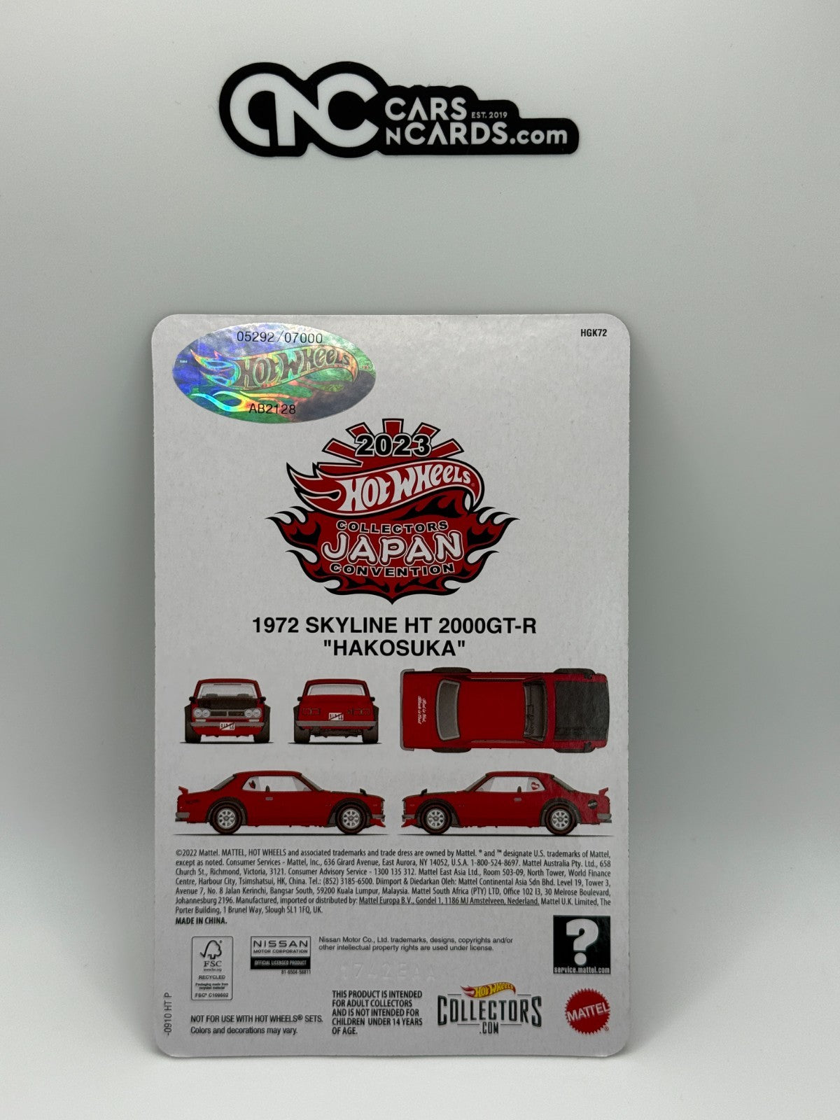 2023 Hot Wheels 24th Annual Collectors Japan Convention