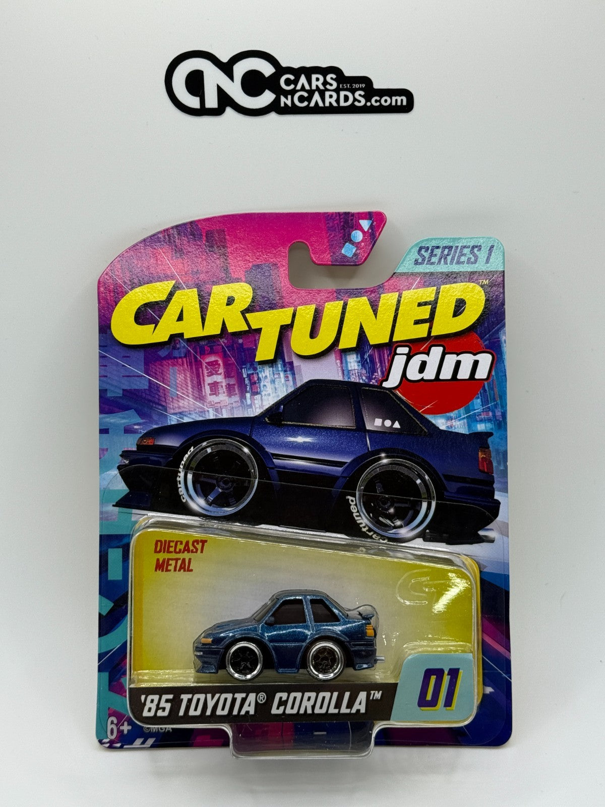 CarTuned 1:64 Series 1 JDM Tuners '85 Toyota Corolla 01/08