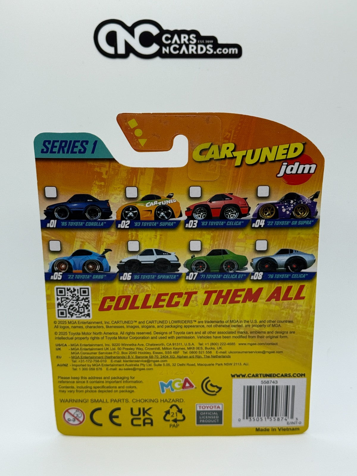 CarTuned 1:64 Series 1 JDM Tuners '85 Toyota Corolla 01/08