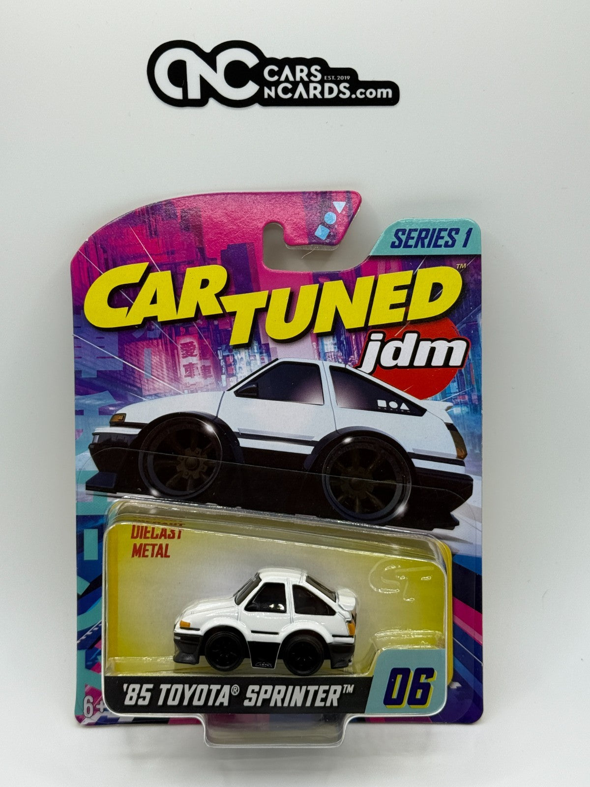 CarTuned 1:64 Series 1 JDM Tuners '85 Toyota Sprinter 06/08