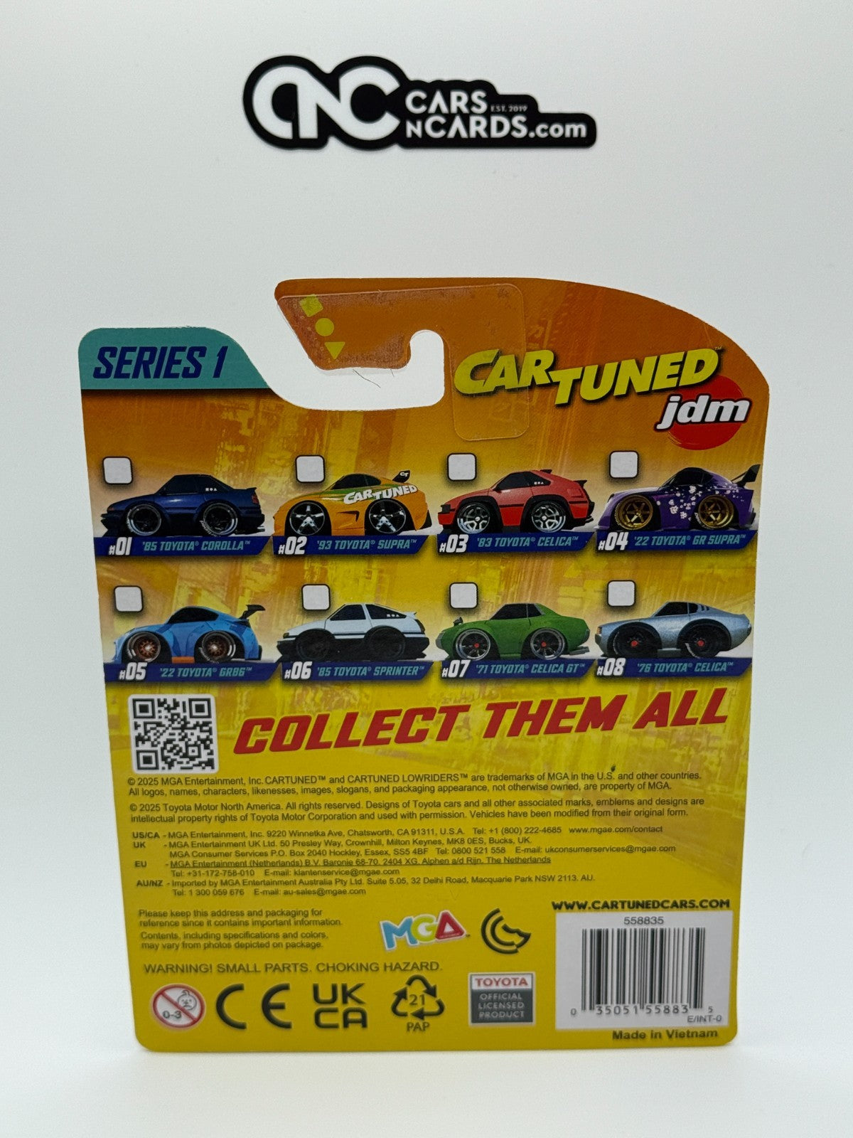 CarTuned 1:64 Series 1 JDM Tuners '85 Toyota Sprinter 06/08