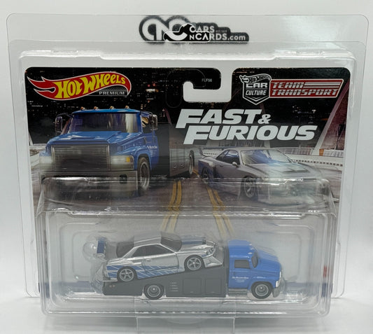 2023 Hot Wheels Premium Team Transport Fast & Furious Nissan Skyline W/Protector