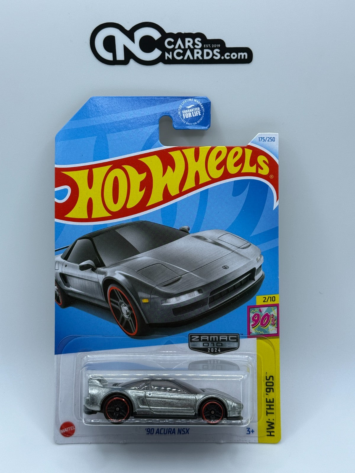 2024 Hot Wheels Zamac HW: The '90s 2/10 '90 Acura NSX