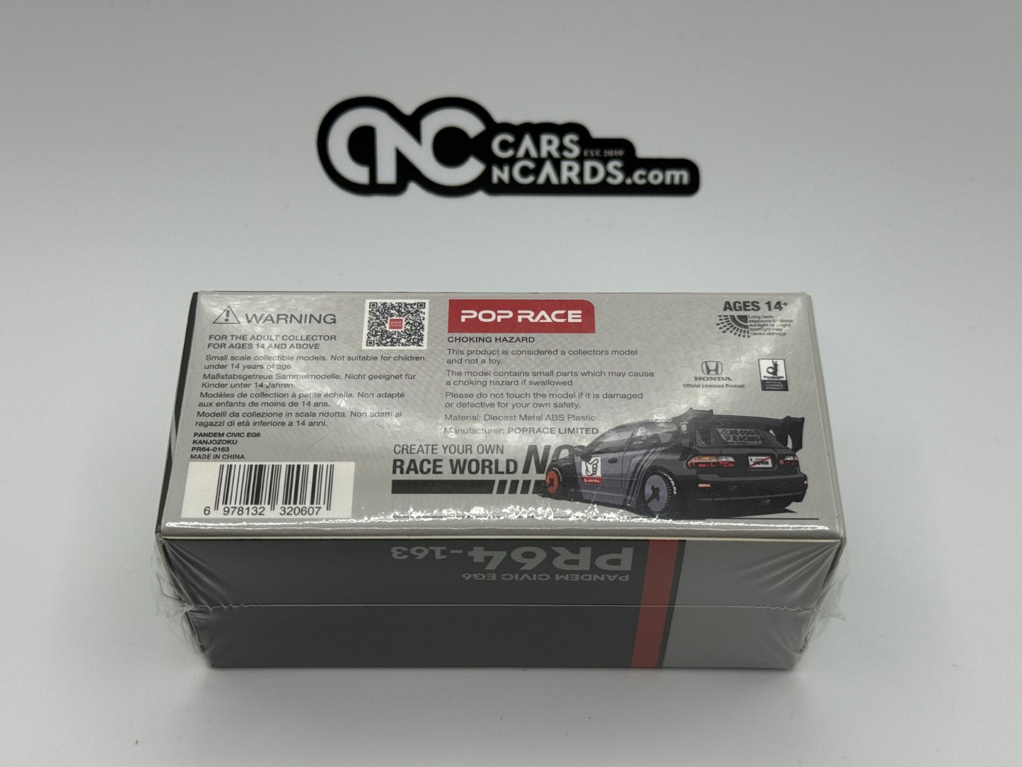 POPRACE 1:64 PANDEM CIVIC EG6 "KANJOZOKU" PR640163