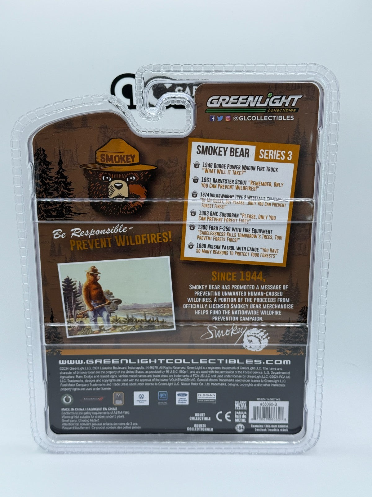 Greenlight Smokey Bear Series 3 1961 Harvester Scout