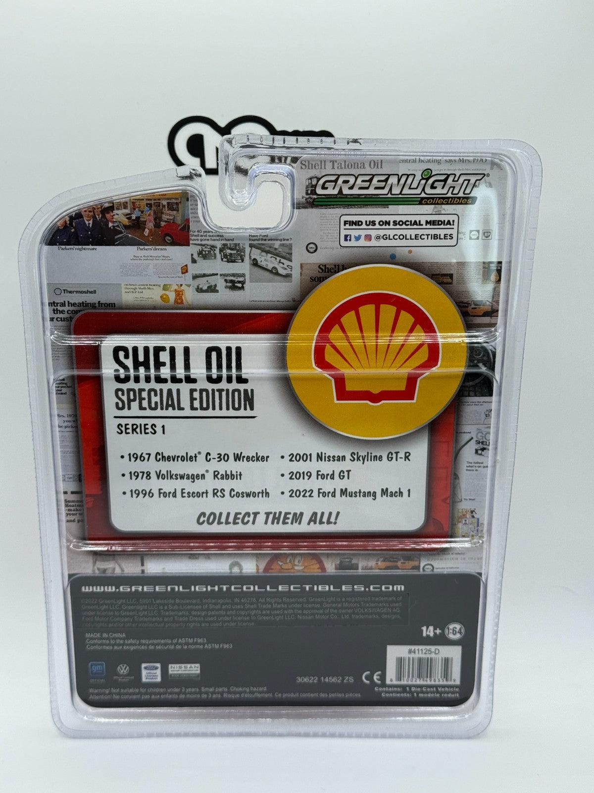 Greenlight Shell Series 1 2001 Nissan Skyline GT-R V-Power