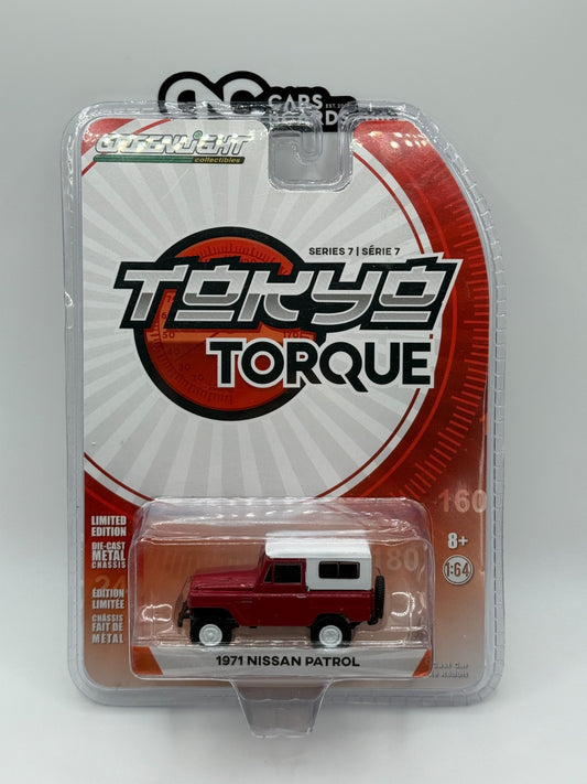 Greenlight Tokyo Torque Series 7 1971 Nissan Patrol Red