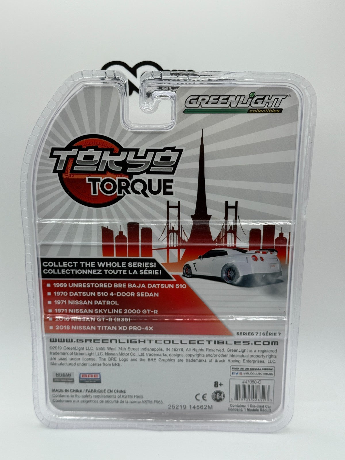 Greenlight Tokyo Torque Series 7 1971 Nissan Patrol Red