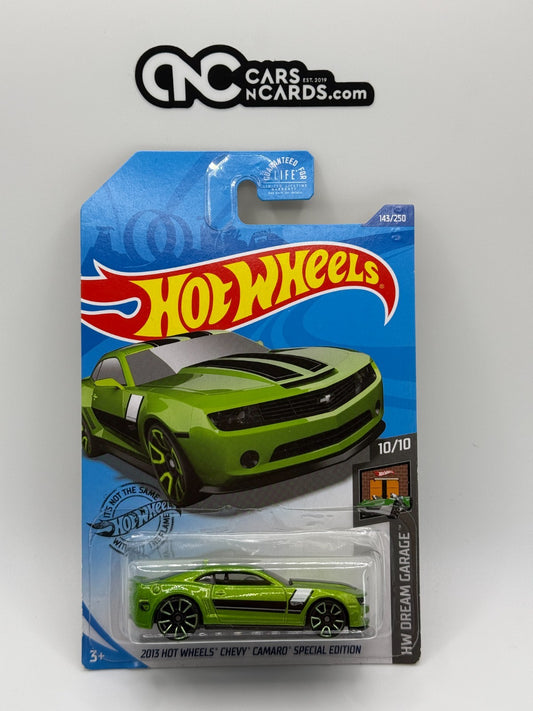2020 Hot Wheels HW Dream Garage 10/10 Treasure Hunt 2013 Hot Wheels Chevy Camaro