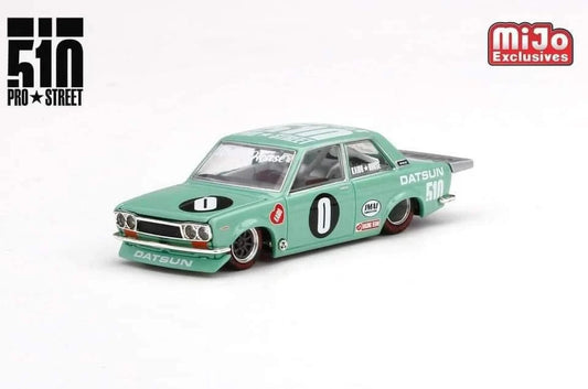 Kaido House x Mini GT 1:64 008 Datsun 510 Pro Street MiJo Exclusive Open Box