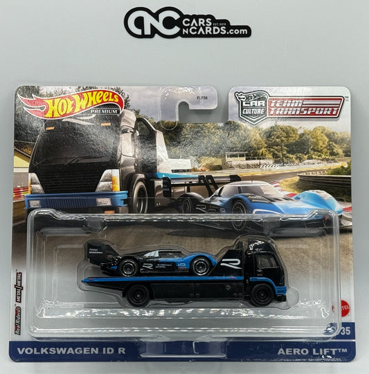 2021 Hot Wheels Premium Team Transport #35 Volkswagen ID R Aero Lift
