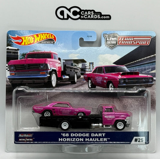 2020 Hot Wheels Premium Team Transport #25 '68 Dodge Dart (Small Crease)