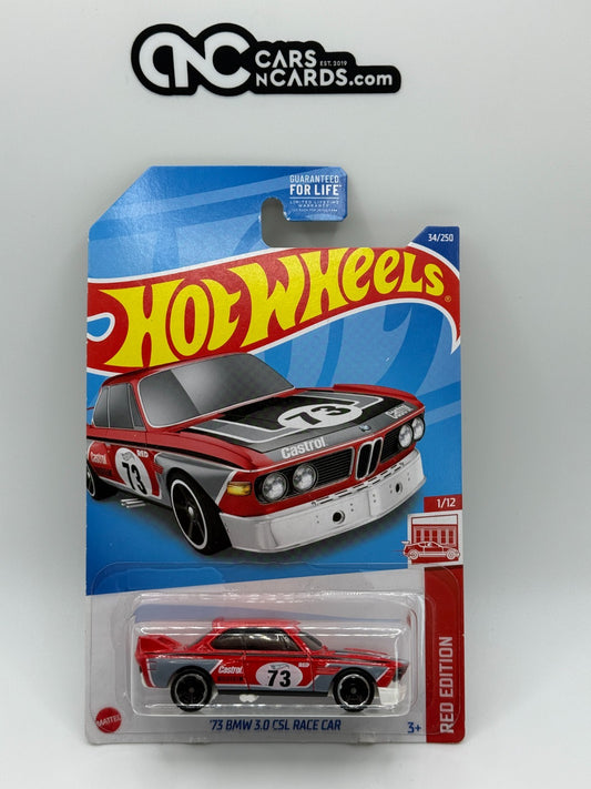 2022 Hot Wheels Red Edition 1/12 '73 BMW 3.0 CSL Race Car