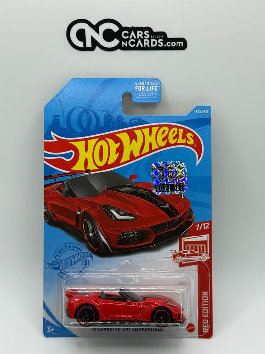 2021 Hot Wheels RLC Factory Sealed Red Edition 7/12 '19 Corvette ZR1 Convertible
