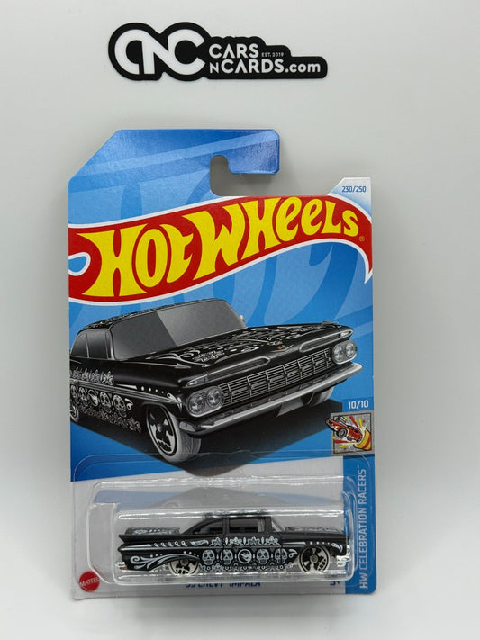 2024 Hot Wheels Treasure Hunt '59 Chevy Impala (Card Damage/Cracked Blister)