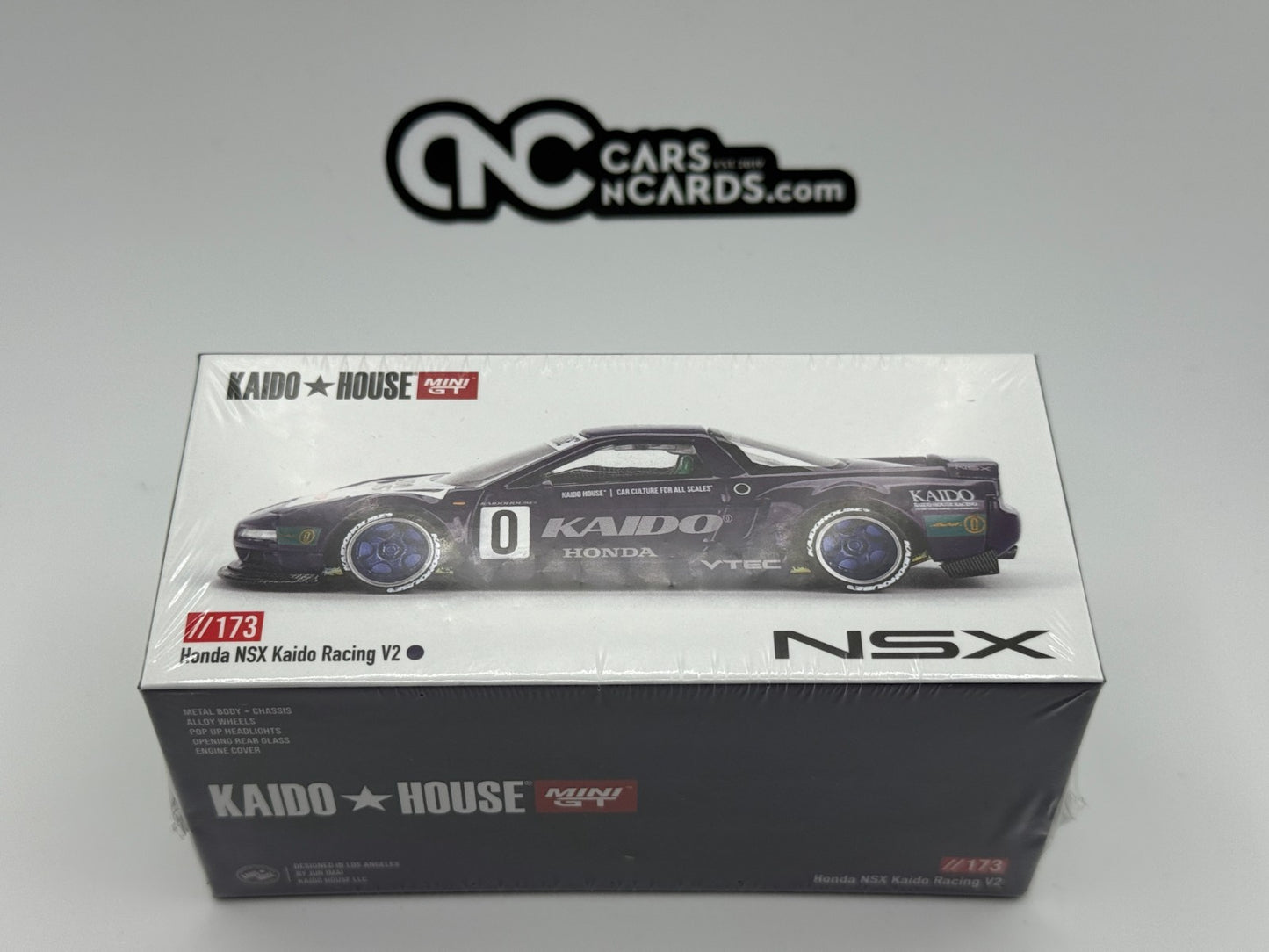 Kaido House x Mini GT 1:64 Honda NSX Kaido Racing V2 – Purple Sealed