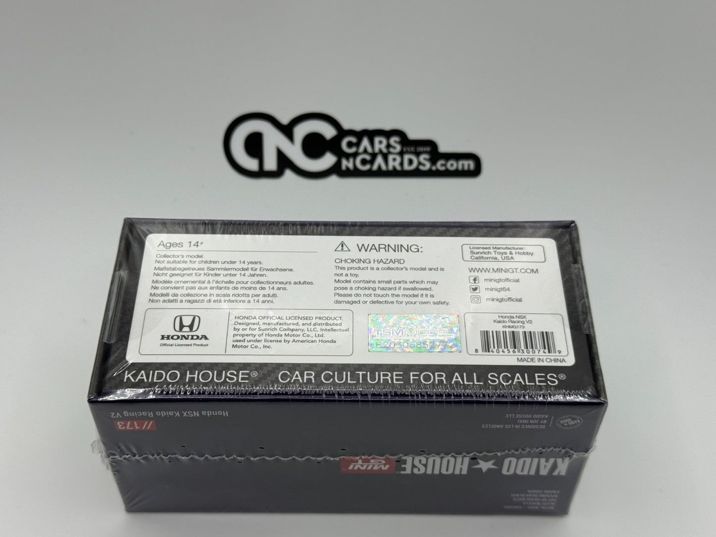 Kaido House x Mini GT 1:64 Honda NSX Kaido Racing V2 – Purple Sealed