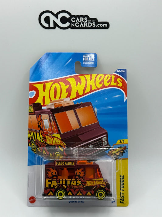 2025 Hot Wheels Fast Foodie 3/5 Quick Bite Fuego Fajitas