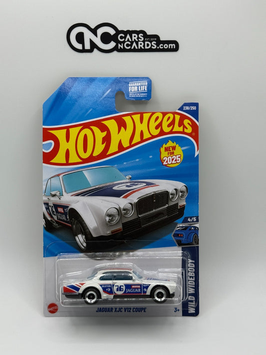 2025 Hot Wheels Wild Widebody 4/5 Jaguar XJC V12 Coupe