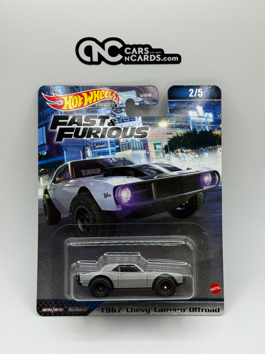 2023 Hot Wheels Fast & Furious 2/5 1967 Chevy Camaro Offroad