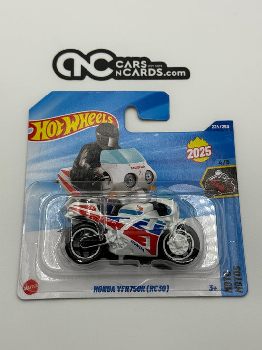 2025 Hot Wheels Moto 4/5 Honda VFR750R (RC30) Short Card