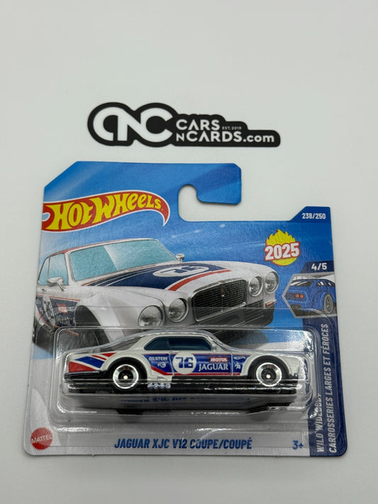 2025 Hot Wheels Wild Widebody 4/5 Jaguar XJC V12 Coupe Short Card
