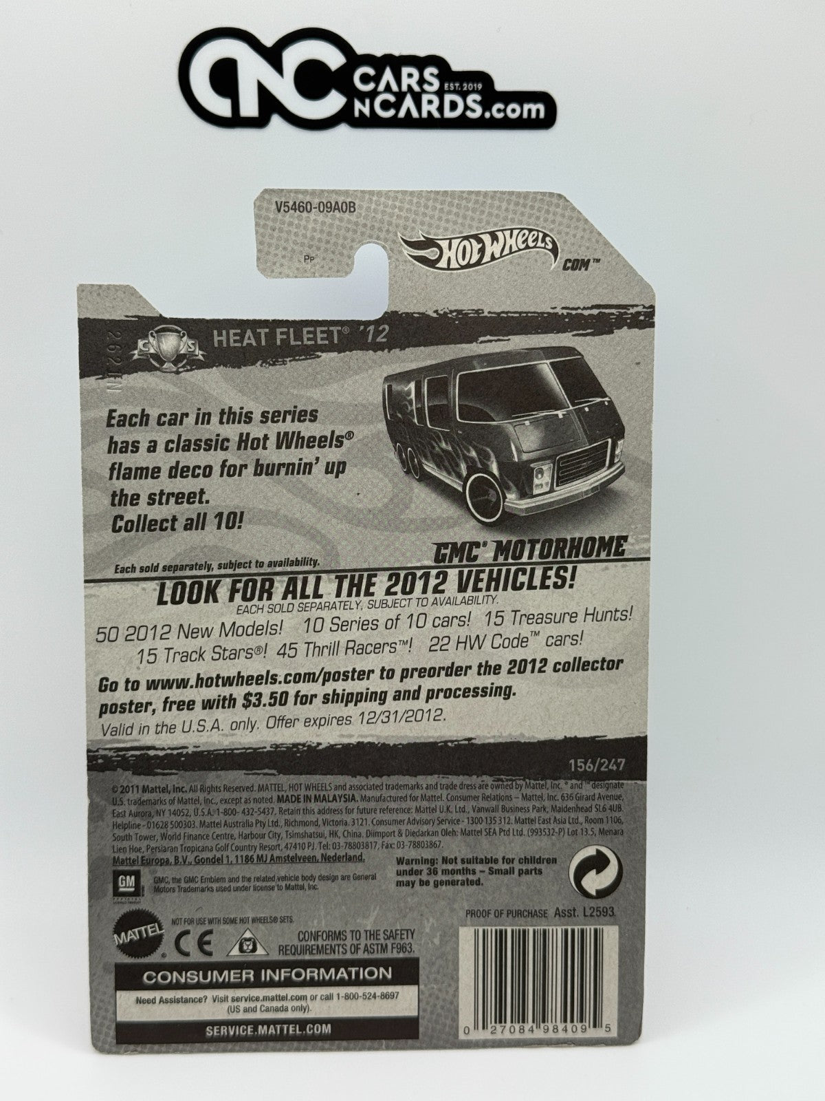 2012 Hot Wheels RLC Factory Sealed GMC Motorhome