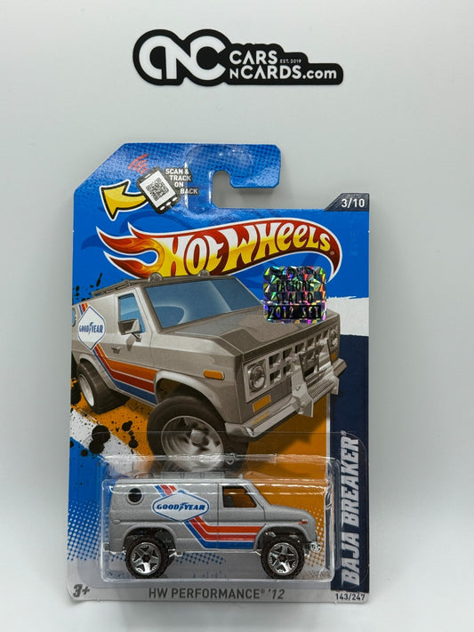 2012 Hot Wheels RLC Factory Sealed Baja Breaker Goodyear Grey
