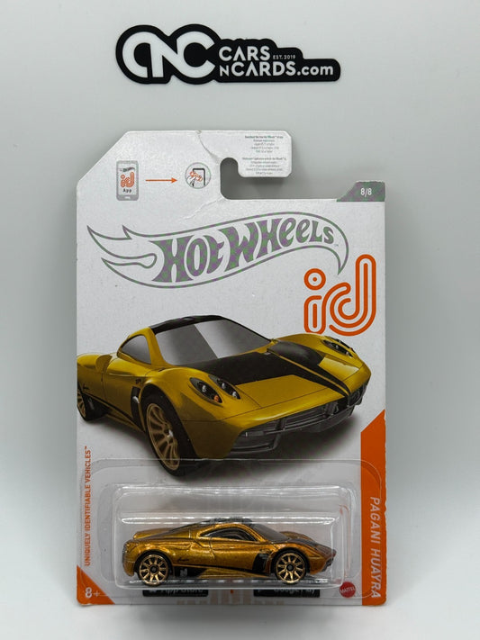 2021 Hot Wheels ID Pagani Huayra Chase 8/8 (Card Crease)