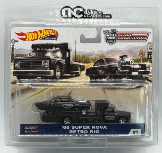2019 Hot Wheels Premium Team Transport #7 '66 Super Nova With Protector