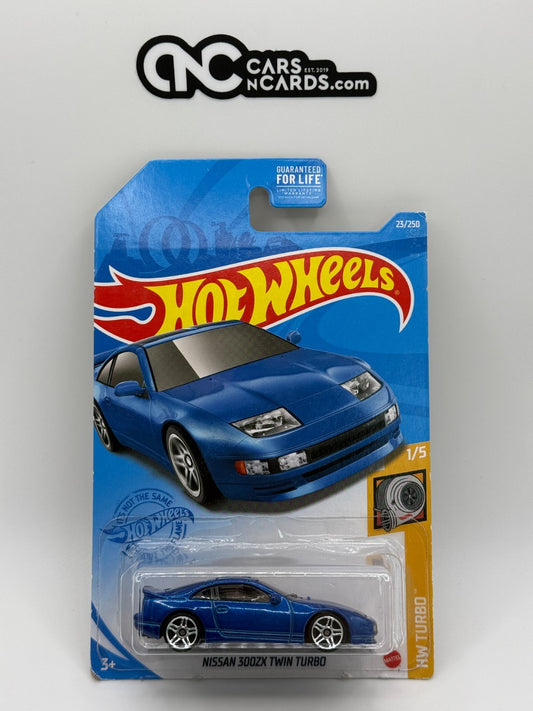 2021 Hot Wheels HW Turbo 1/5 Nissan 300ZX Twin Turbo Card Damage/Cracked Blister