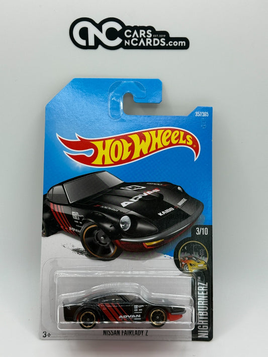 2017 Hot Wheels Nightburnerz 3/10 Nissan Fairlady Z Advan