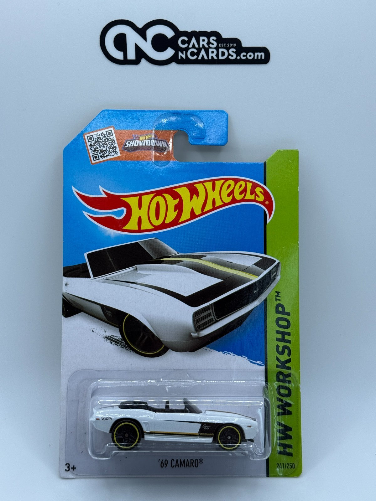 2015 Hot Wheels HW Workshop '69 Chevrolet Camaro White