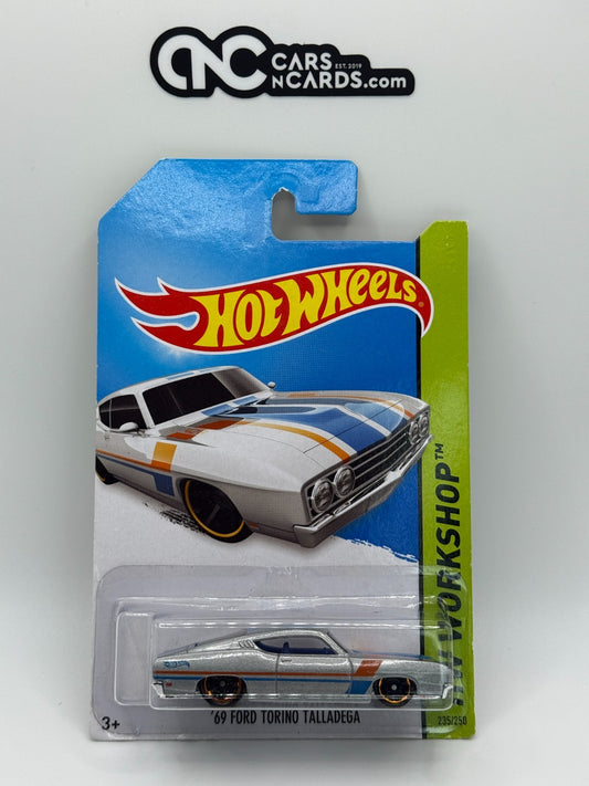 2014 Hot Wheels HW Workshop '69 Ford Torino Talladega