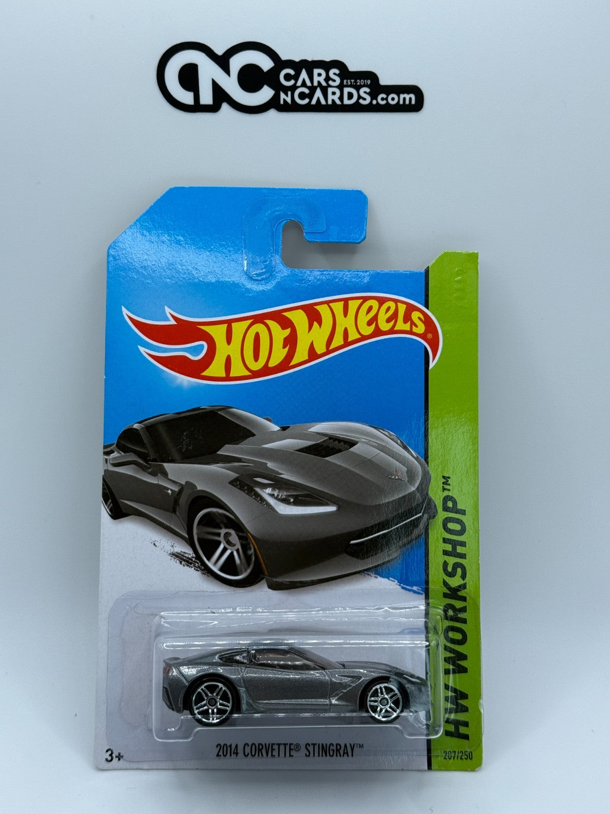 2014 Hot Wheels HW Workshop 2014 Corvette Stingray Gray