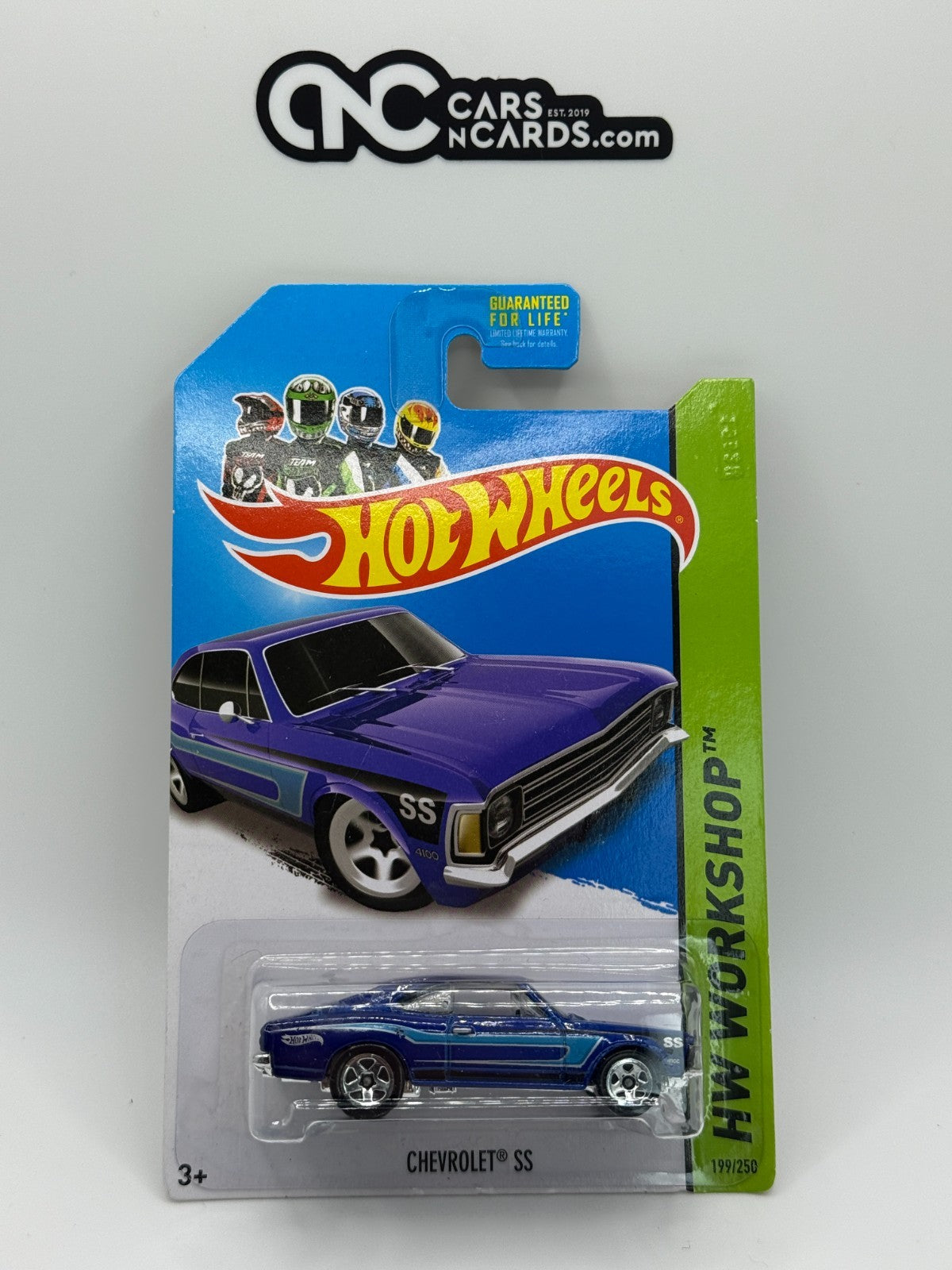 2014 Hot Wheels HW Workshop Chevrolet SS Blue