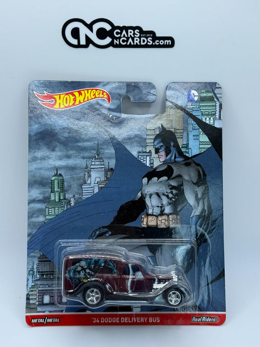 2016 Hot Wheels Premium DC Comics Batman '34 Dodge Delivery Bus