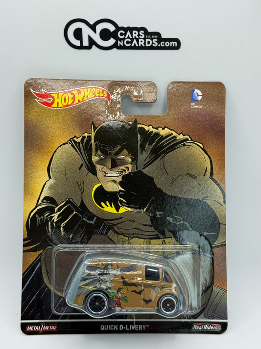 2016 Hot Wheels Premium DC Comics Batman Quick D-Livery