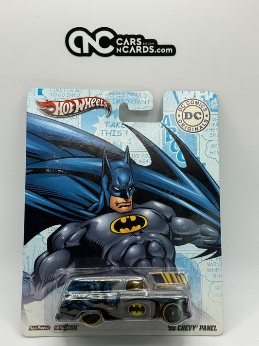 2013 Hot Wheels Premium DC Comics '55 Chevy Panel (Bent Corner)