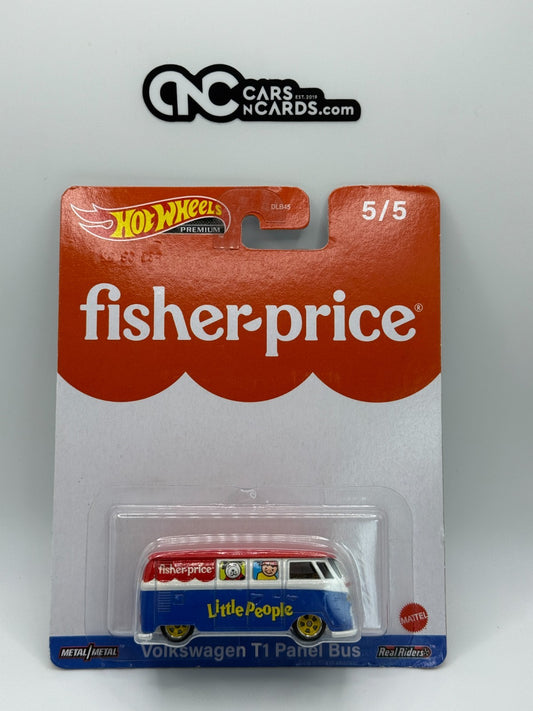 2022 Hot Wheels Premium Fisher-Price Volkswagen T1 Panel Bus (Soft Corners)