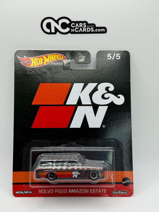 2023 Hot Wheels Premium Pop Culture 5/5 K&N Volvo P220 Amazon Estate