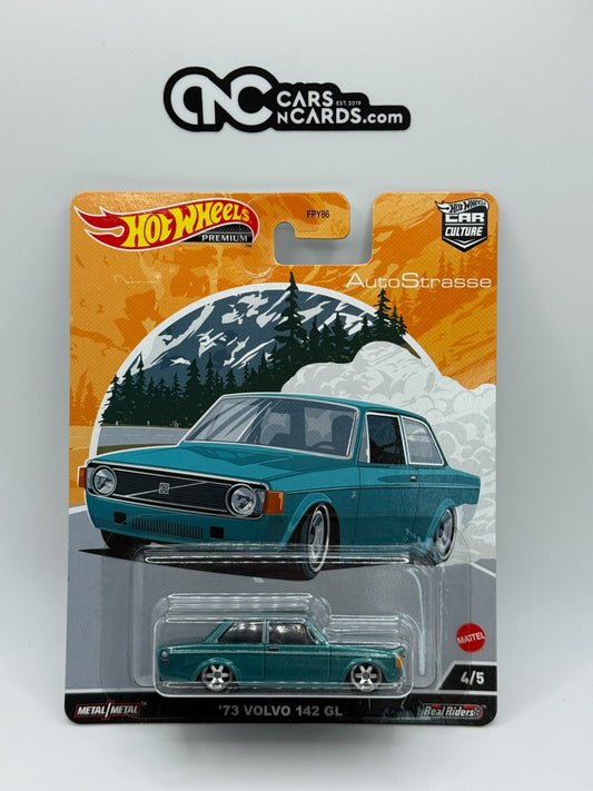 2021 Hot Wheels Premium Auto Strasse #4/5 '73 Volvo 142 GL