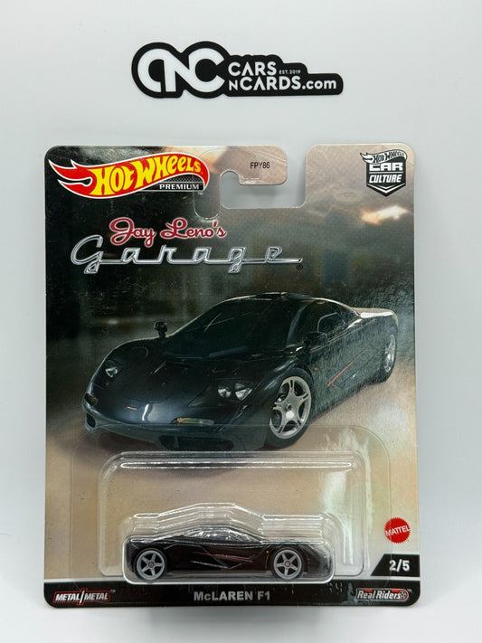 2022 Hot Wheels Premium Jay Leno's Garage 2/5 McLaren F1