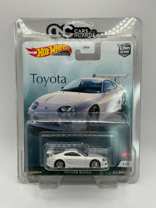 2022 Hot Wheels Premium Car Culture Toyota Series 1/5 Toyota Supra W/Protector