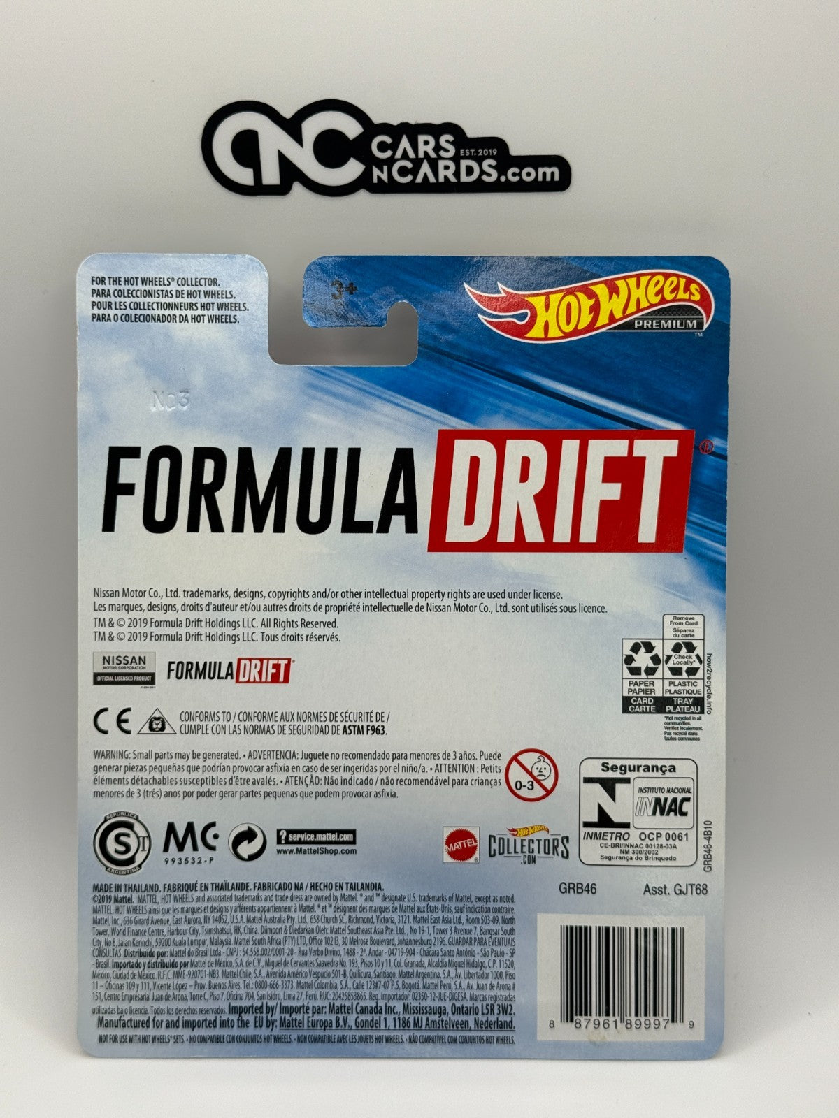 2020 Hot Wheels Premium Formula Drift Nissan Silvia (S15) With Protector