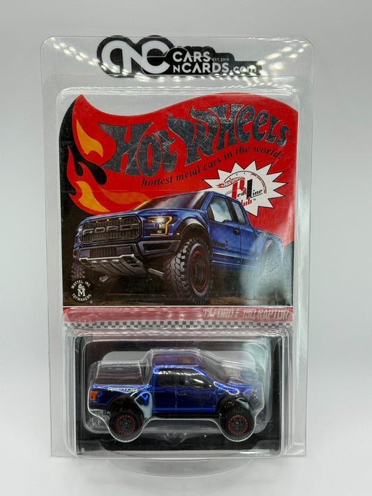 2018 Hot Wheels RLC '17 Ford F-150 Raptor #7323/10000 (BLISTER DAMAGE)